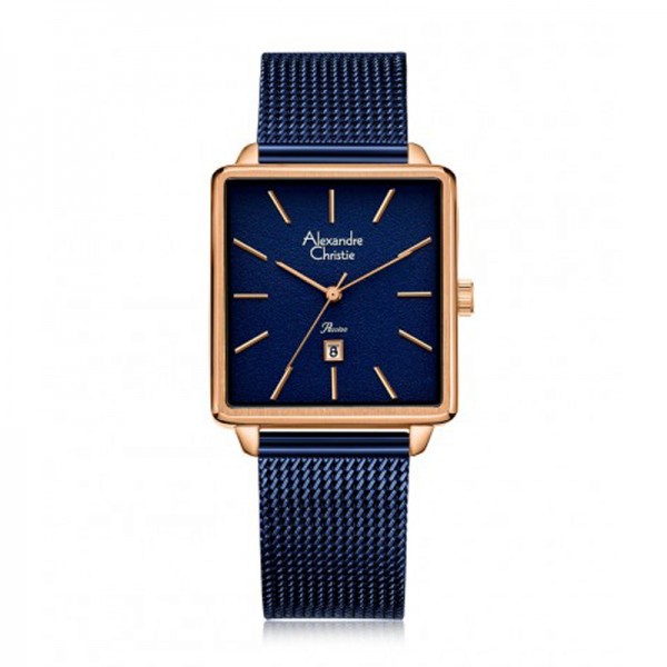 Alexandre Christie AC 2922 Rosegold Blue LDBURBU